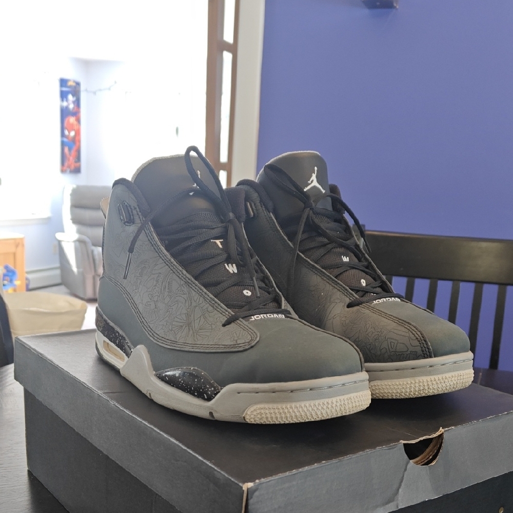 Air Jordan Dub Zero Black Size 13 Sneakers